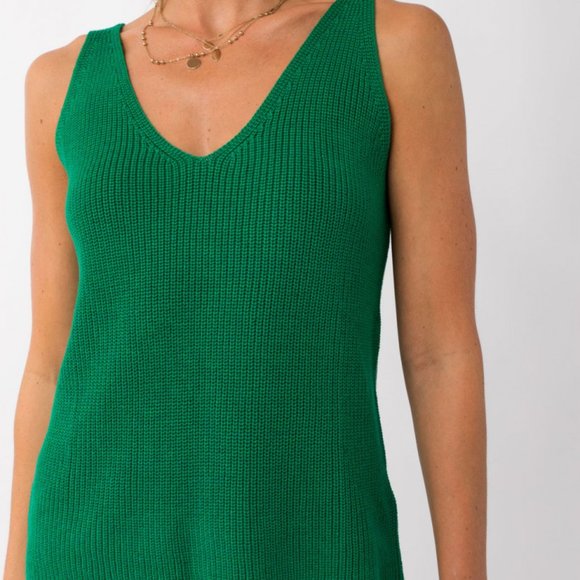 Teagan Front and Back V Neck Tank - Picture 7 of 8